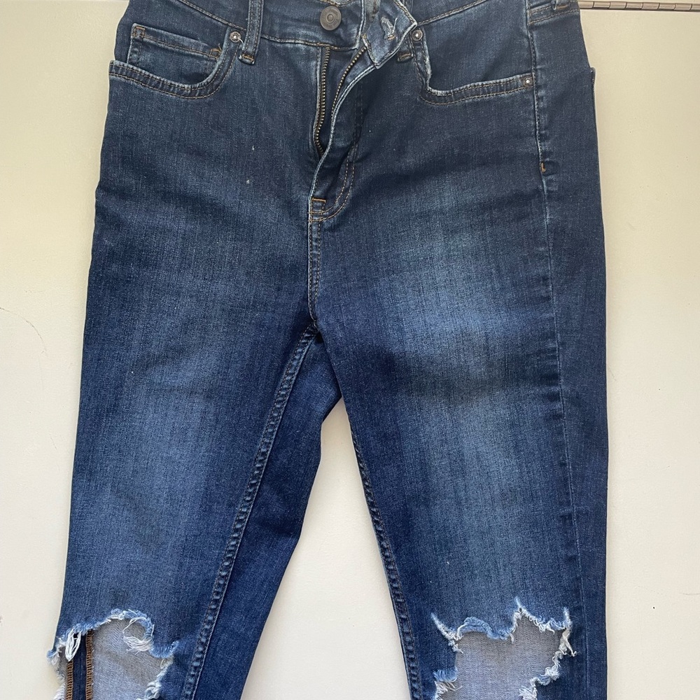 Free People ripped jeans